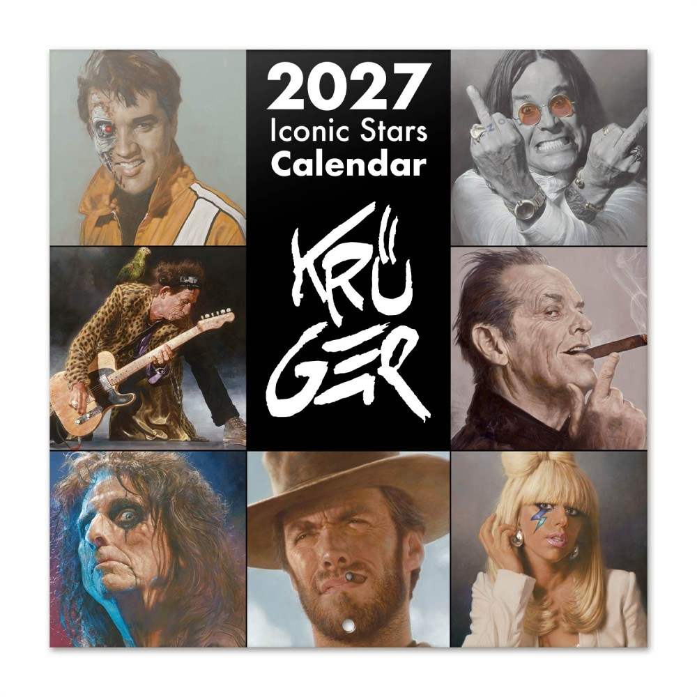 Grupo Erik - Sebastian Kruger Eternal Stars 2027 30X30 Kalender - Mehrfarben